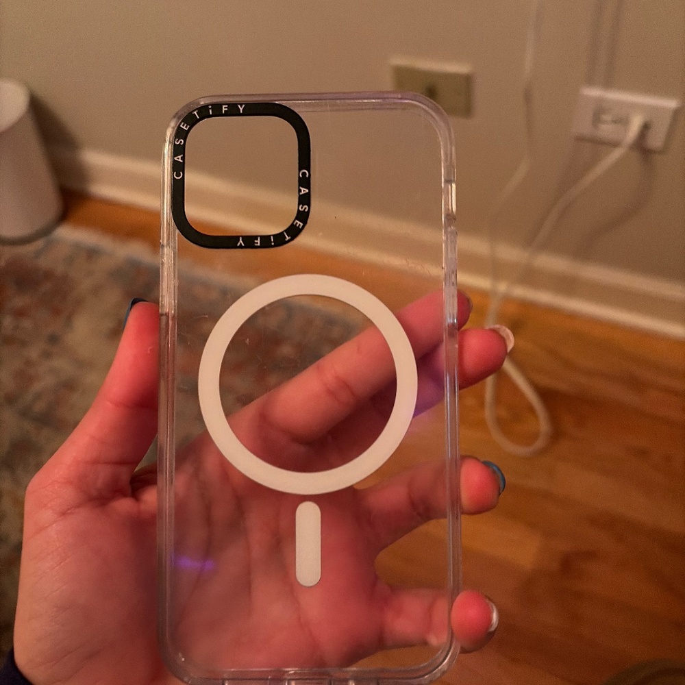 Clear Casetify Case iPhone 12/12pro